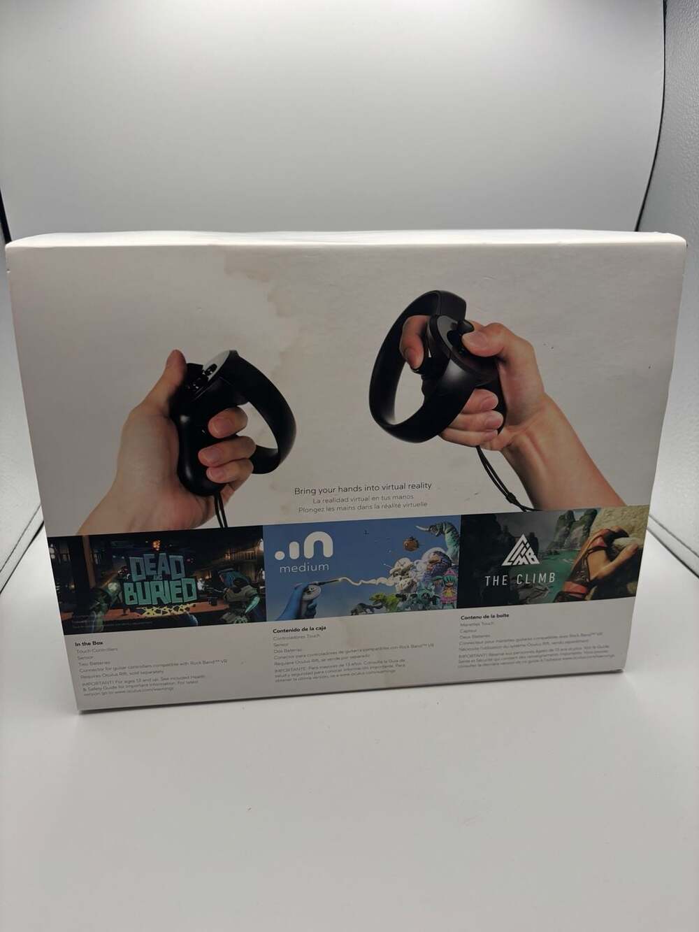 Oculus Rift CV1 Touch Controllers and Tracking Sensor Set - Picture 5 of 10